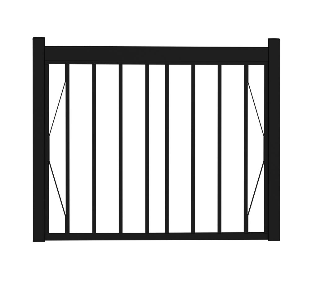 Aluminum outdoor gate ENTOURAGE - 48 in. X 42 in.