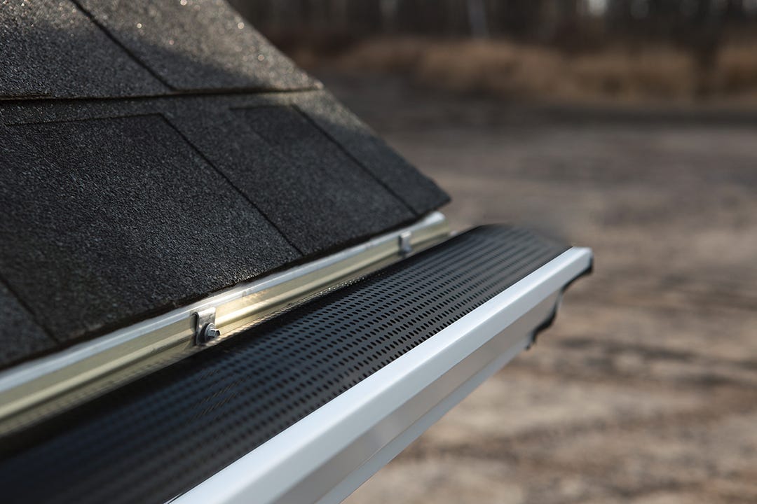 Aluminum Rain Gutter Protection