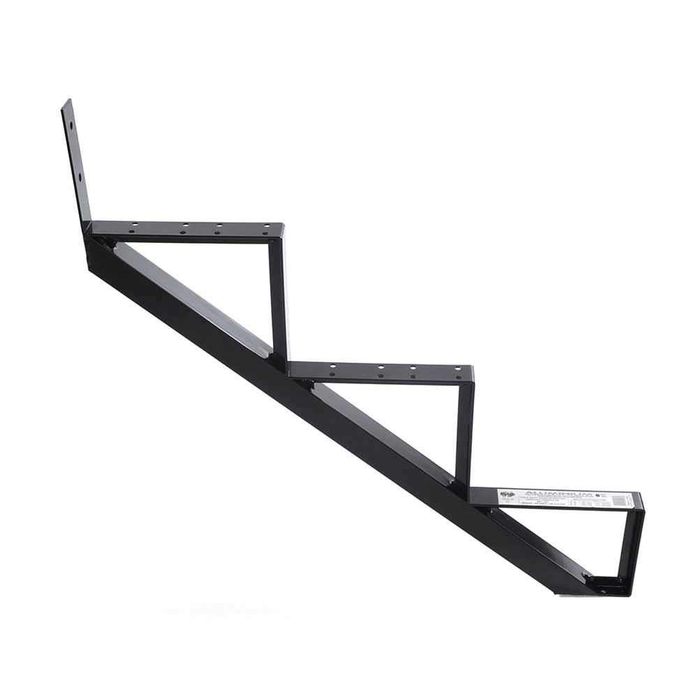 Aluminum Stair Frame, 3 Steps, black