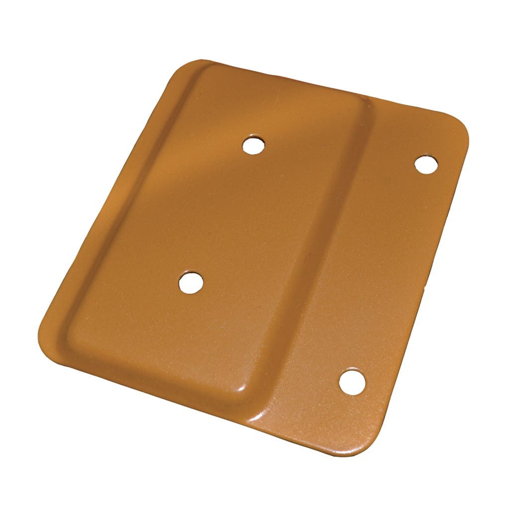 Anchor Plate Horizontal for Deck, 2-in. X 3-in.