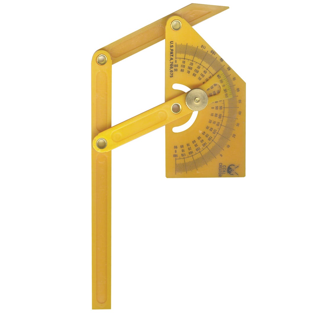 Angle protractor plastic