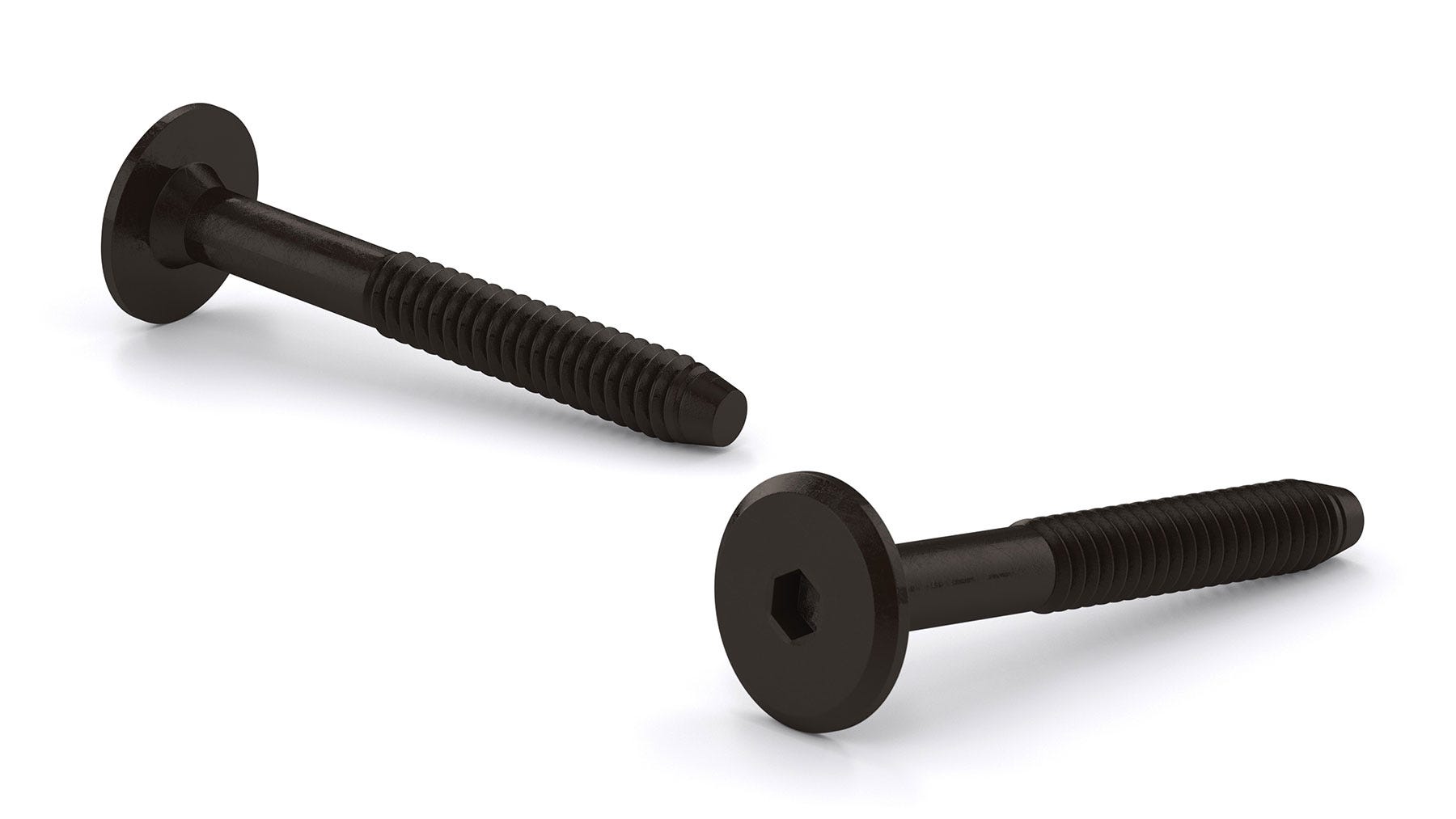 Jcb Assembly Bolt with Hex Key, 1/4-in. X 60 mm 4/Pack