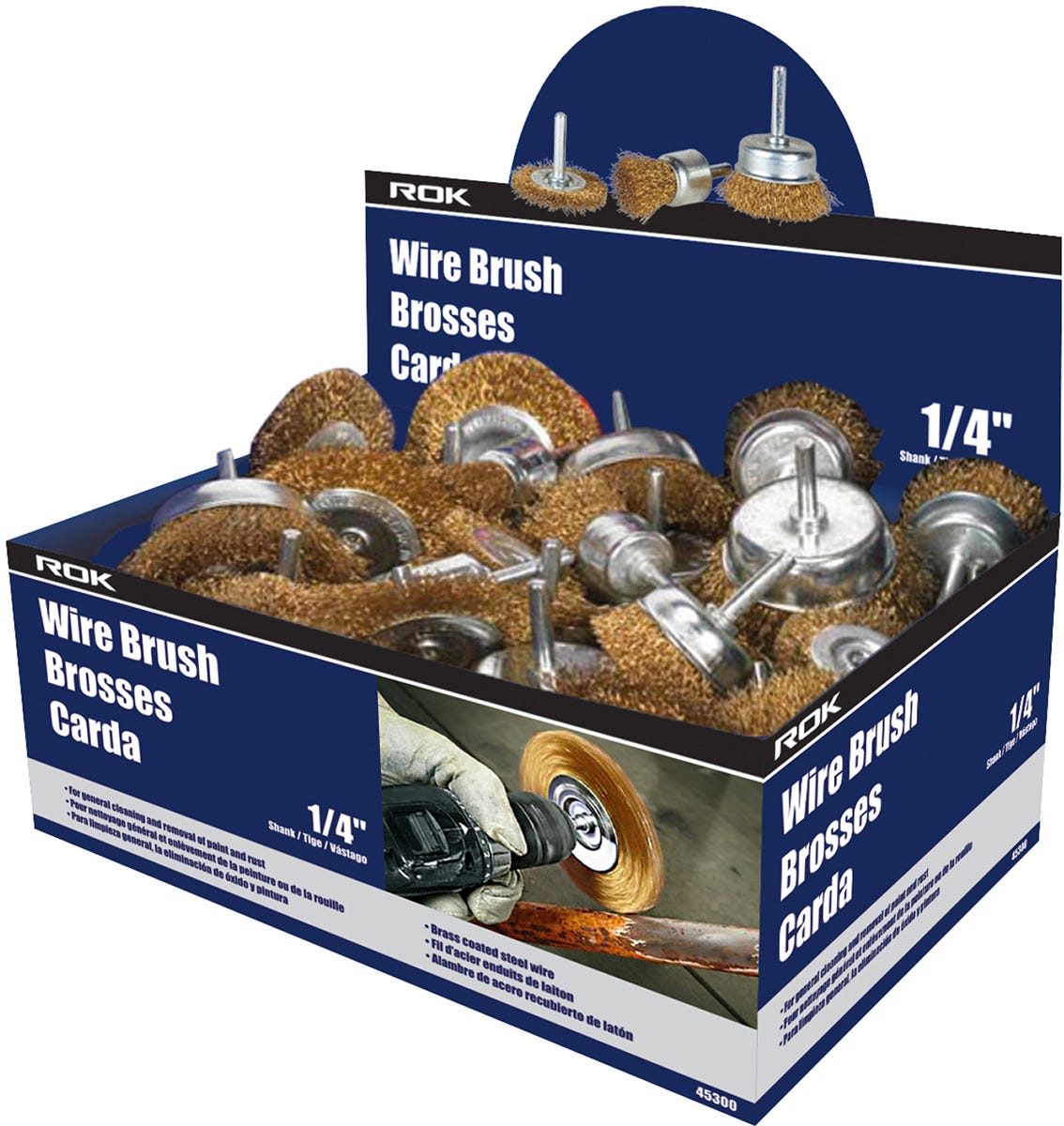 ROK Brush, 1/4 in.