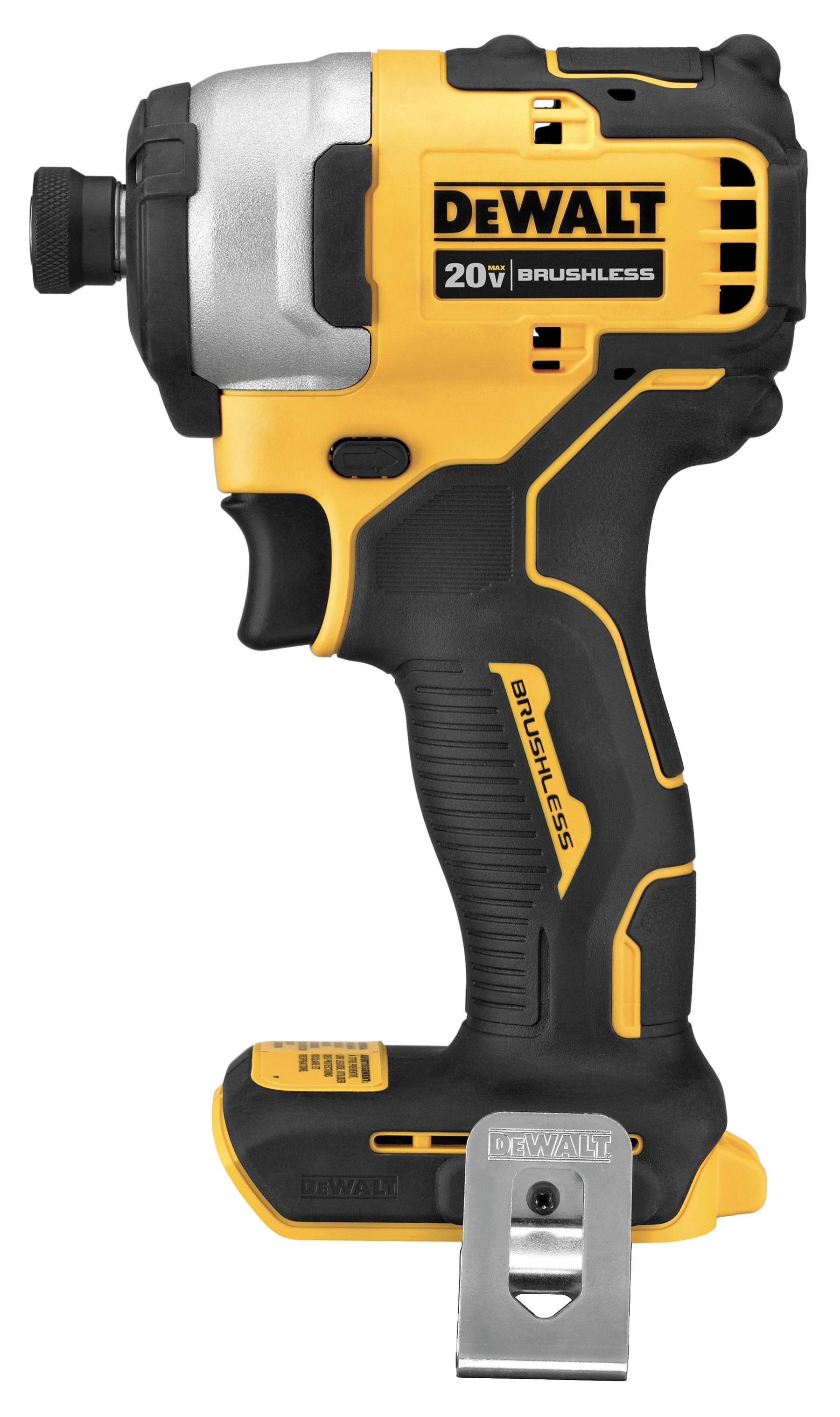 DEWALT ATOMIC Impact Driver, cordless, brushless, 20V, 1/4 in. (Tool Only)