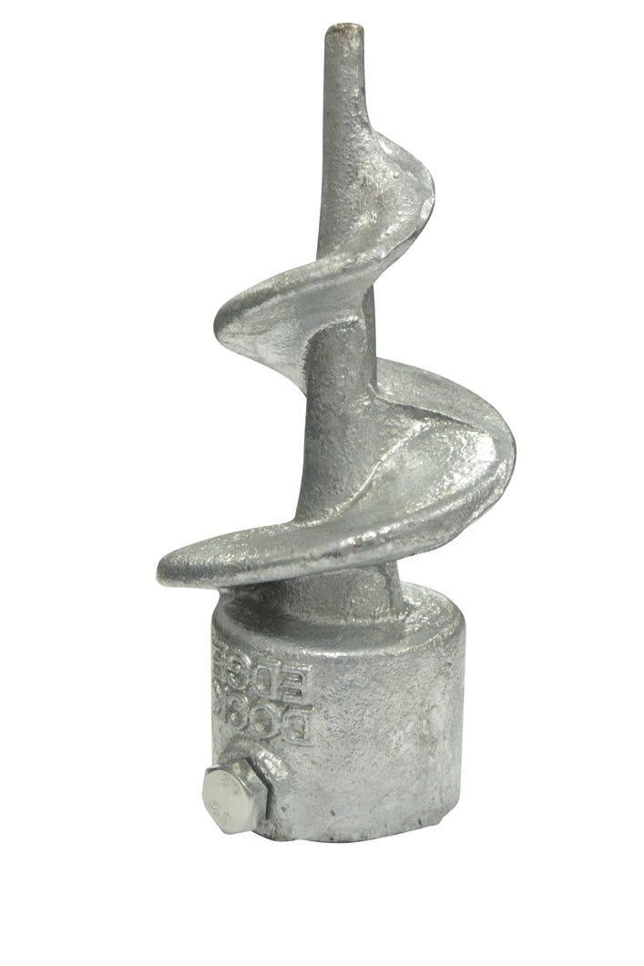 Dock Edge Leg Pipe Sand Auger