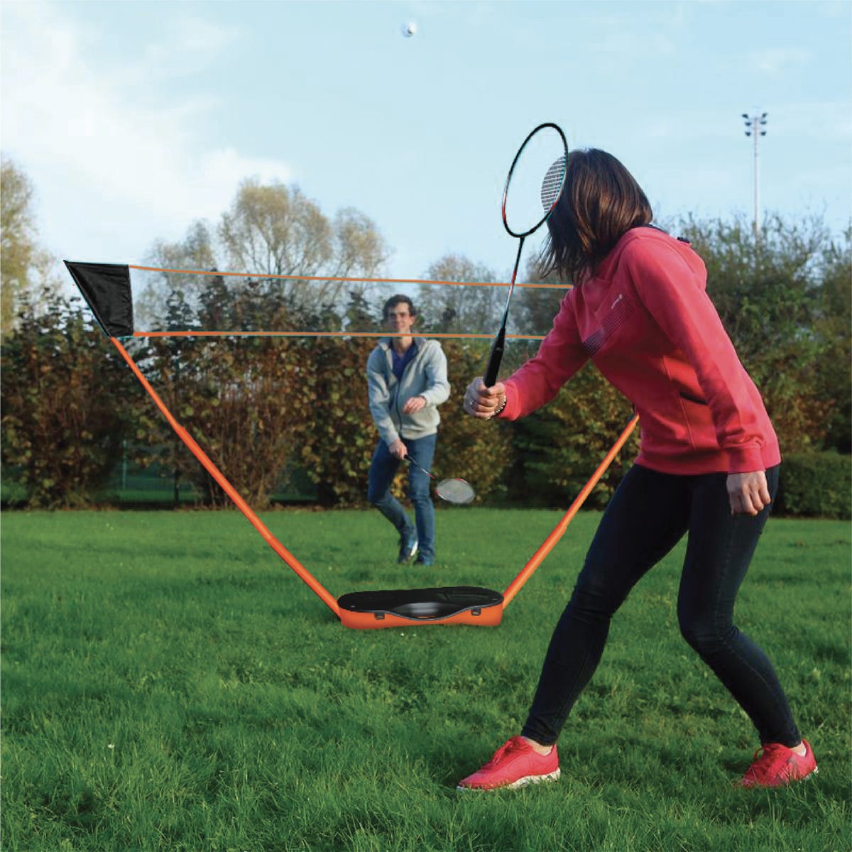HÖM SPORTS Badminton & Volleyball Game Set