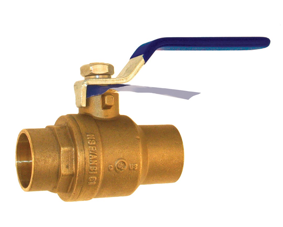 Ball Valve, Full Port, Lead-Free