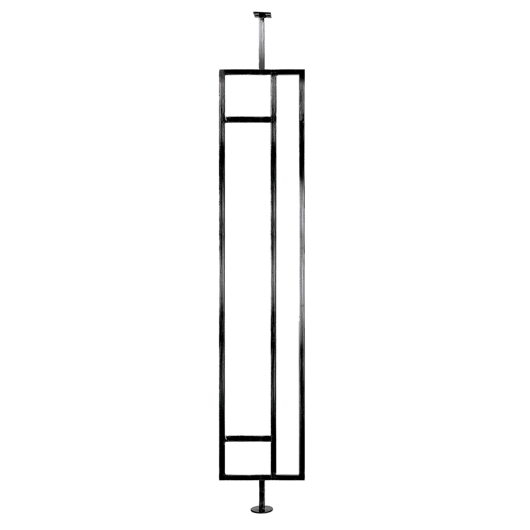 Baluster Horizontal, Wrought Iron