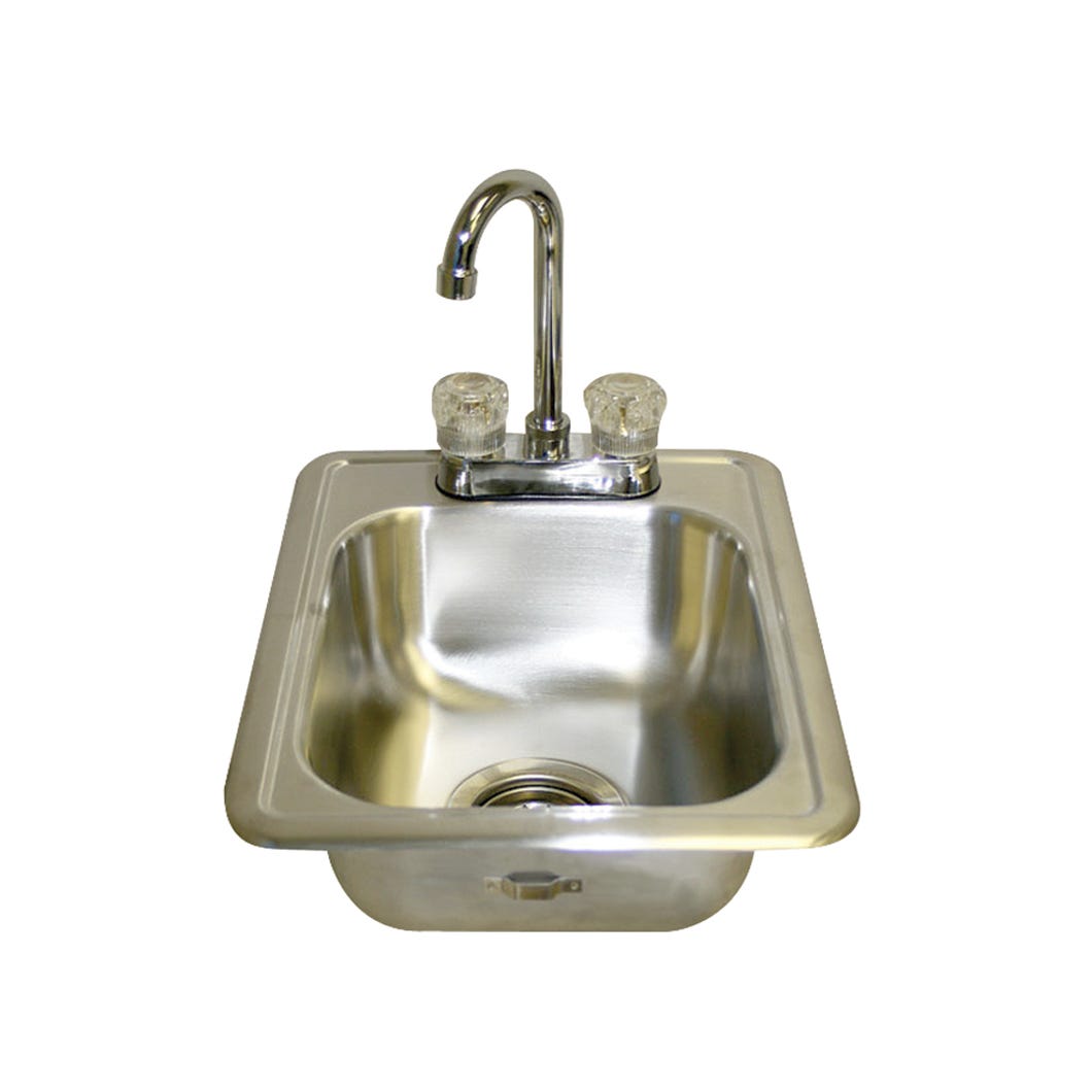 Stainless Steel Bar Sink with Faucet