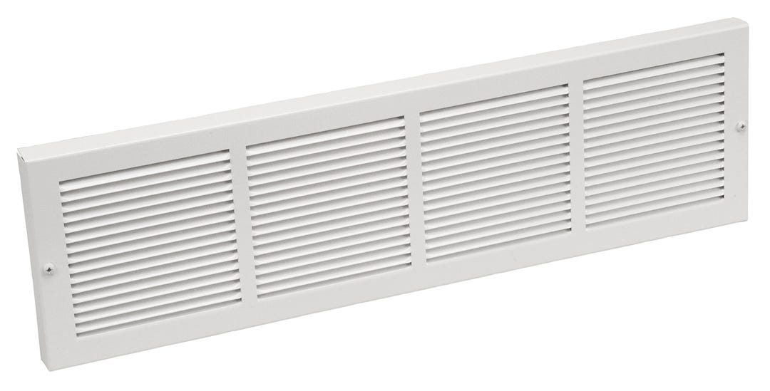Baseboard Grille, Painted Metal