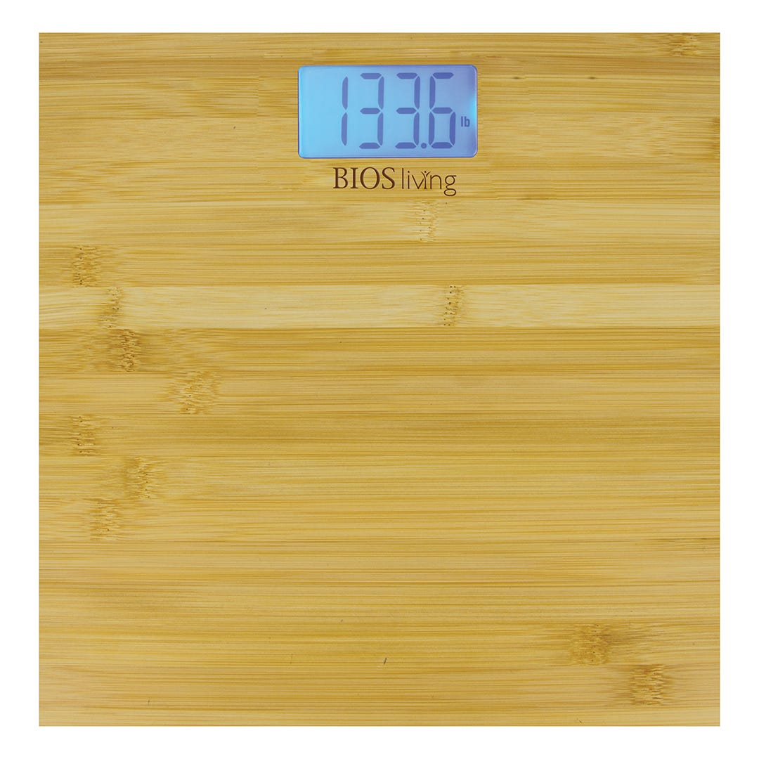 Bath Scale Digital Bamboo