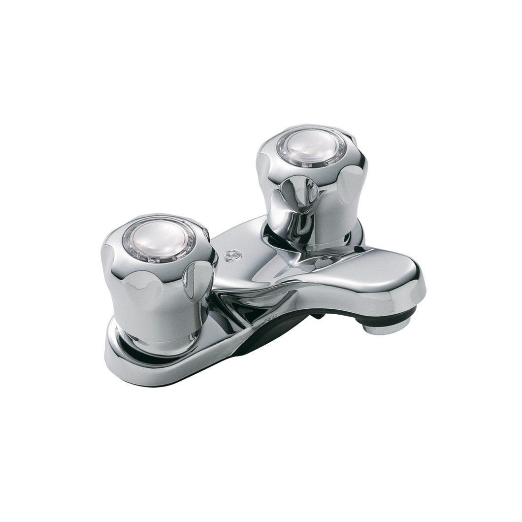 Bathroom faucet 2 handles centreset