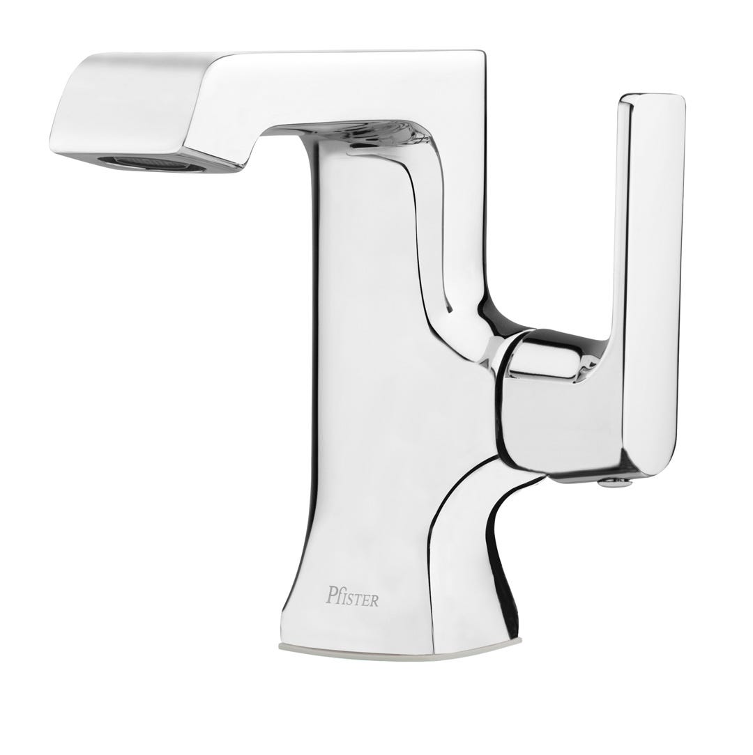 Bathroom faucet one handles