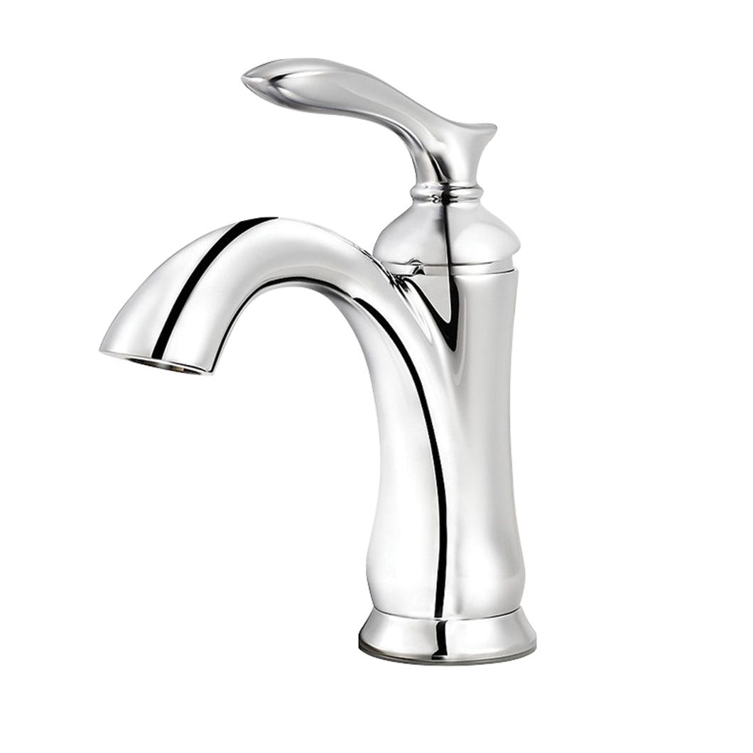 Bathroom faucet single lever