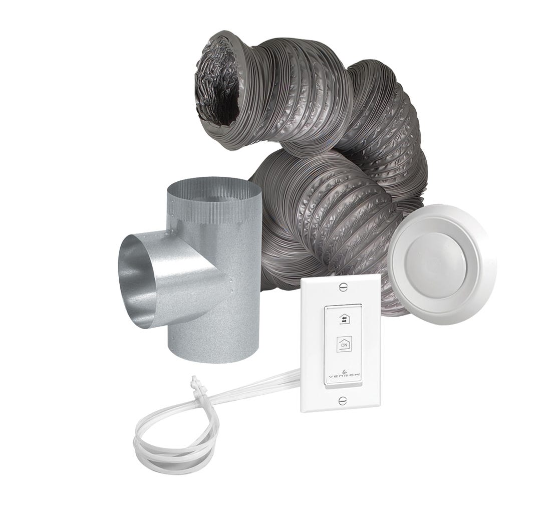 Bathroom Air Exchanger Installation Kit