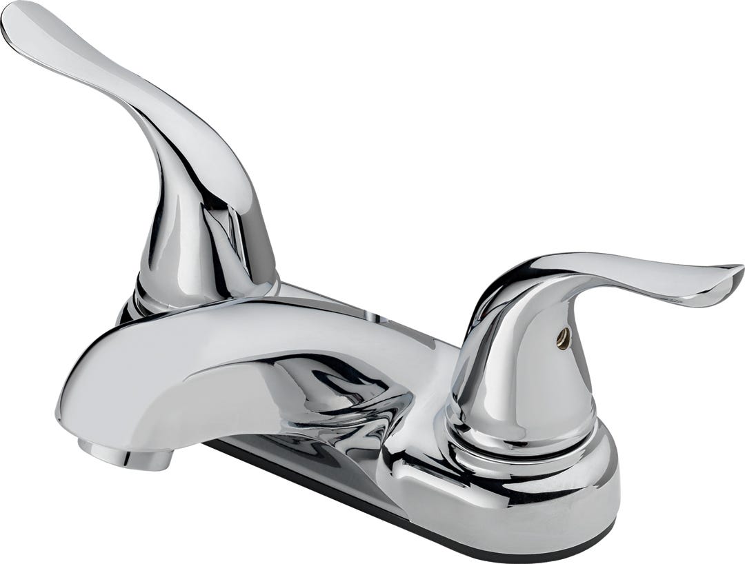 Lavatory faucet 2 lever