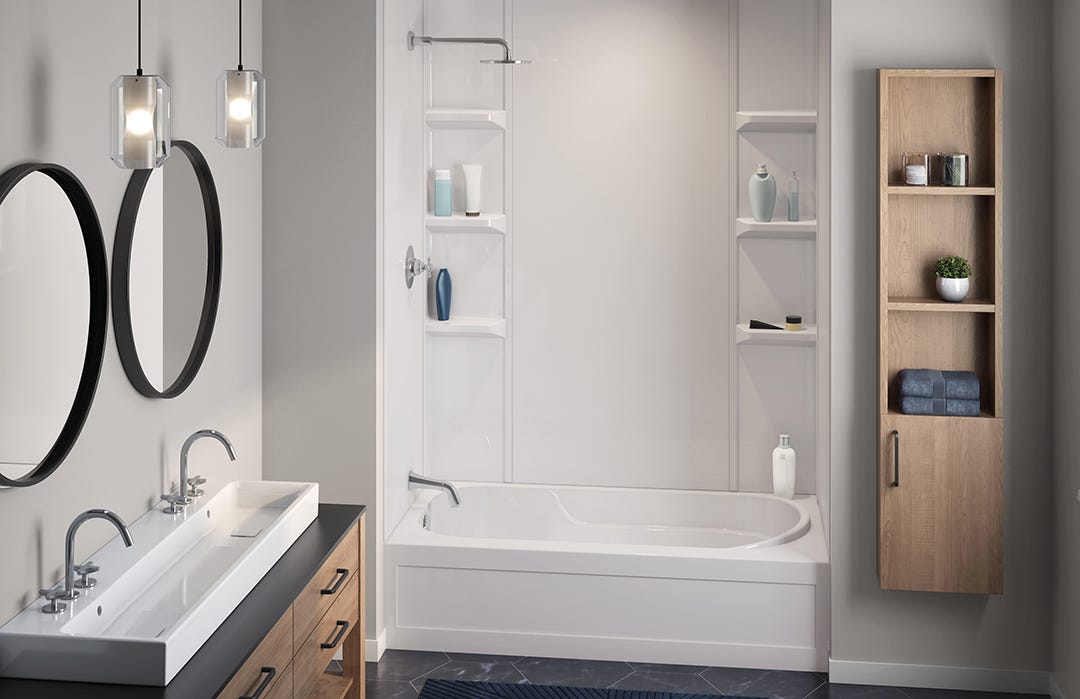 Bathtub walls 80 in.