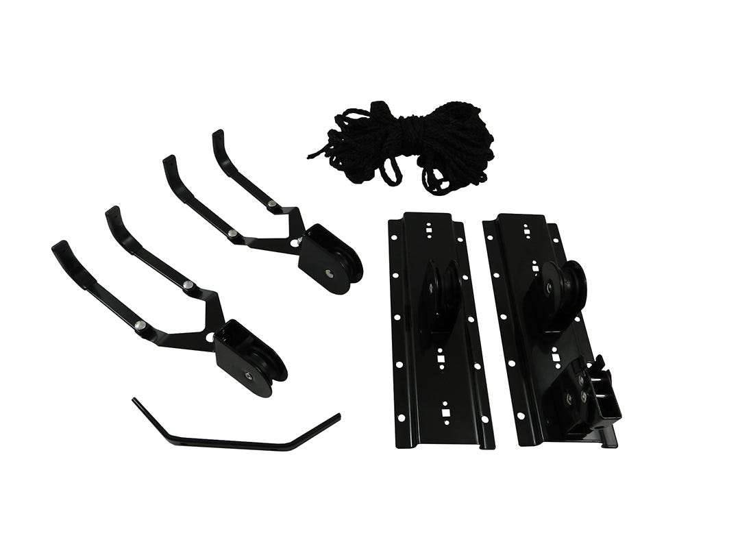 Bicycle lift holder in steel