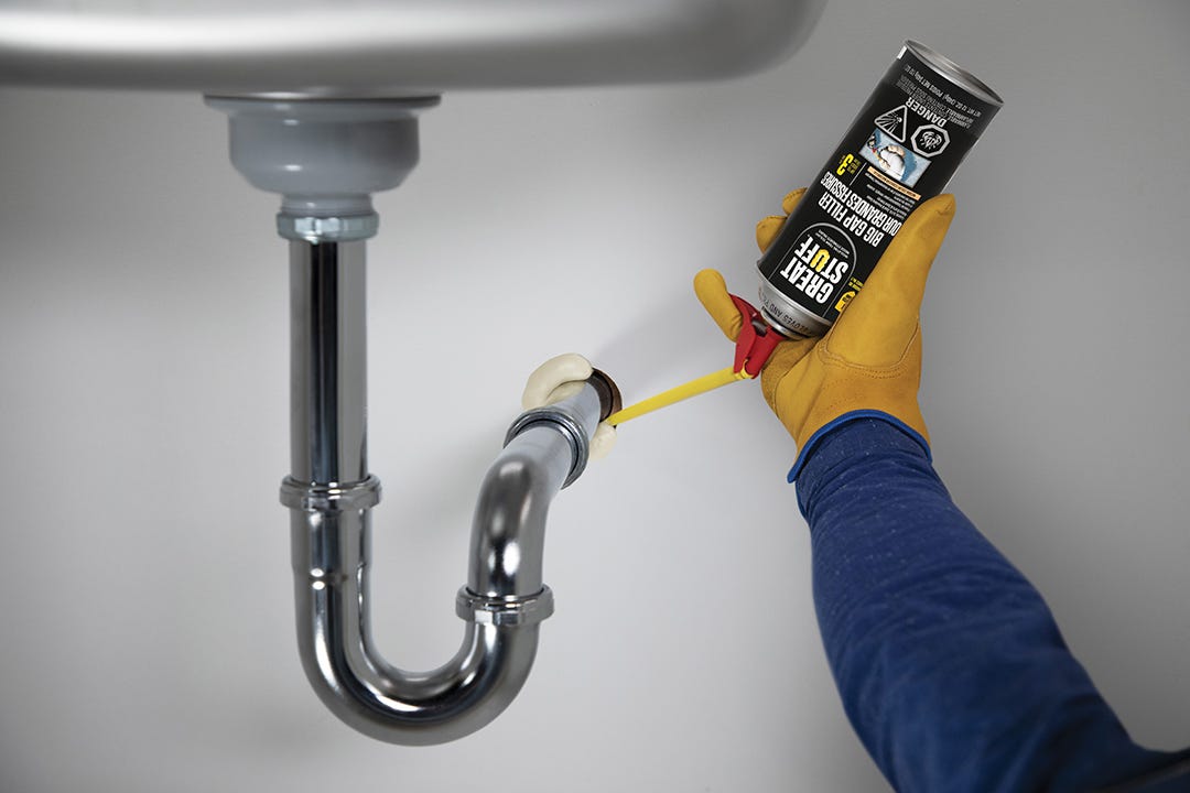 Insulating Sealant Foam, Large Cracks, 340 g