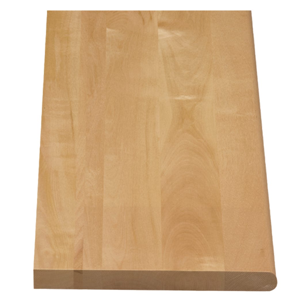 Birch stair tread