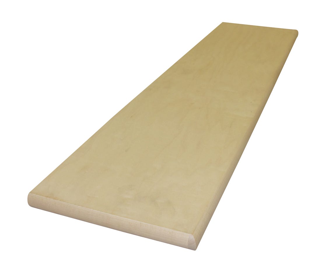 Birch veneer stair