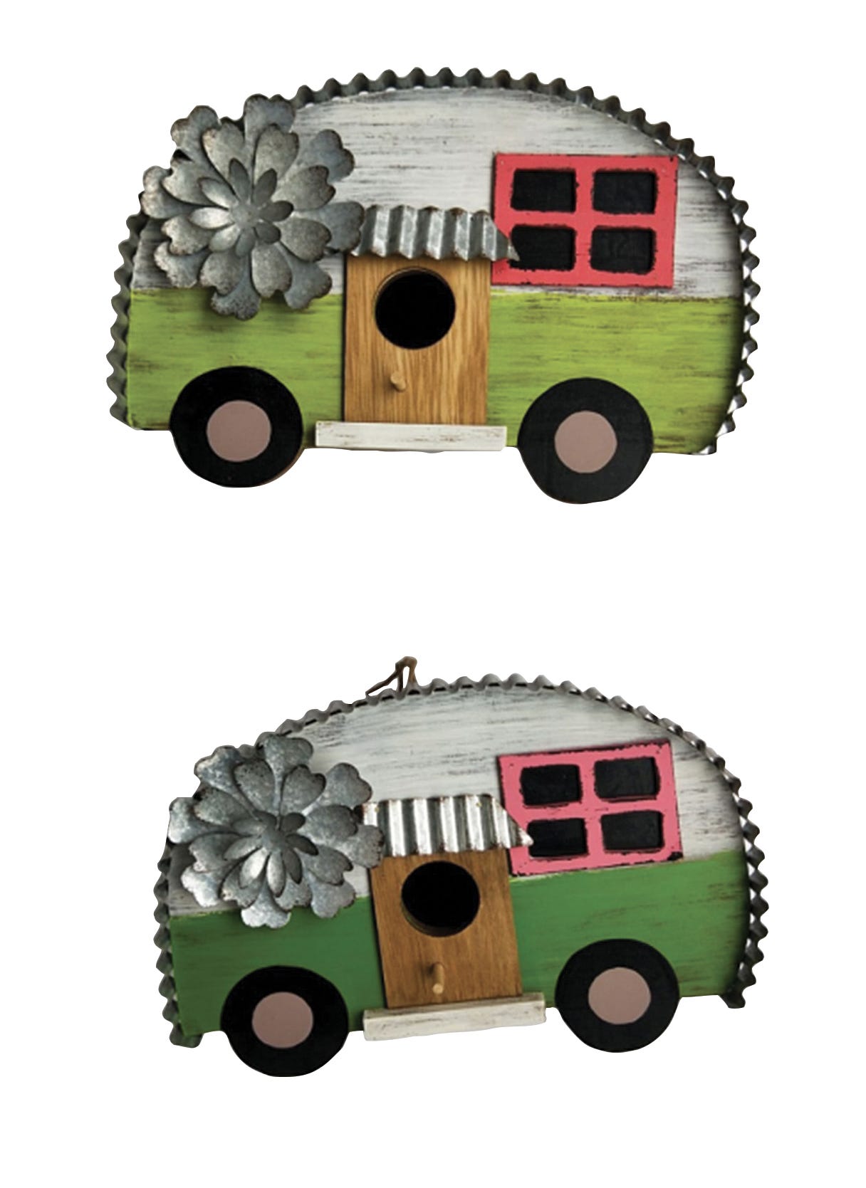 Decorative Garden Trailer Birdhouse, 27 cm X 18 cm X 10 cm, Assorted Color
