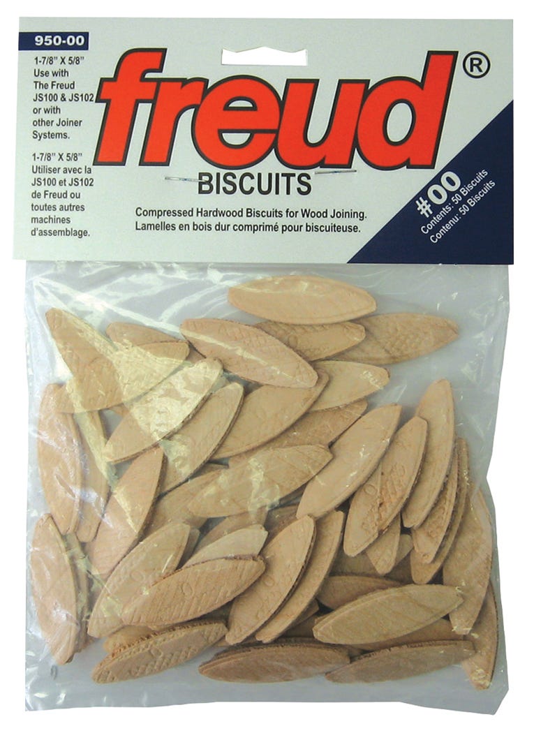 Biscuit compressed hardwood for wood joining