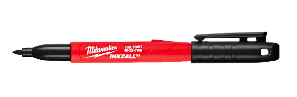 Black fine point marker INKZALL