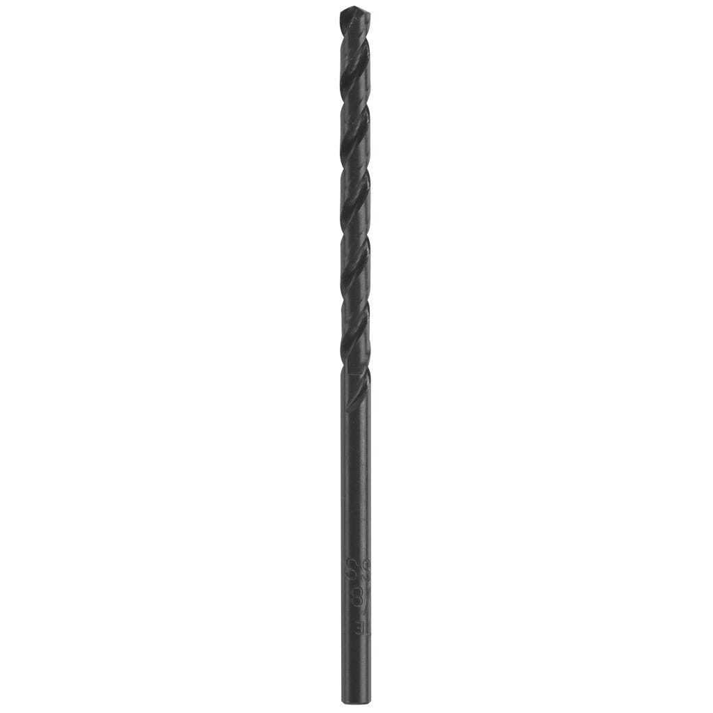 Bosch Fractional Jobber Black Oxide Drill Bit, 9/64-in. X 2 7/8-in.