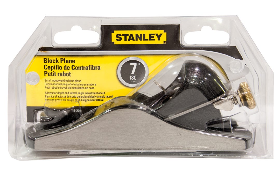 Block Plane Adjustable Cutter, 21° Angle