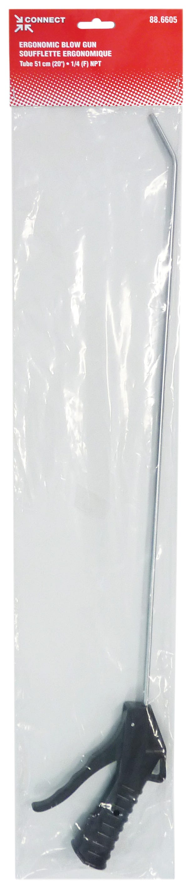 Blow gun W/ bent tube