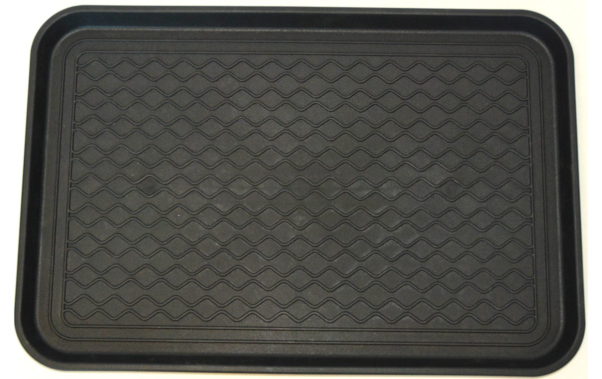 TECHNO BOOTS Boots Tray, 23.75 in. x 15.75 in. x 1 in., Black