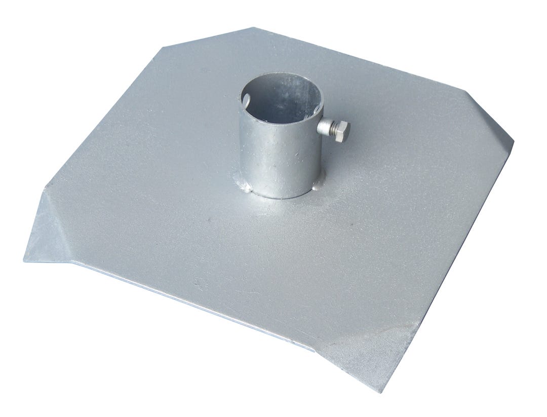 Dock Edge Galvanized Bottom Pad
