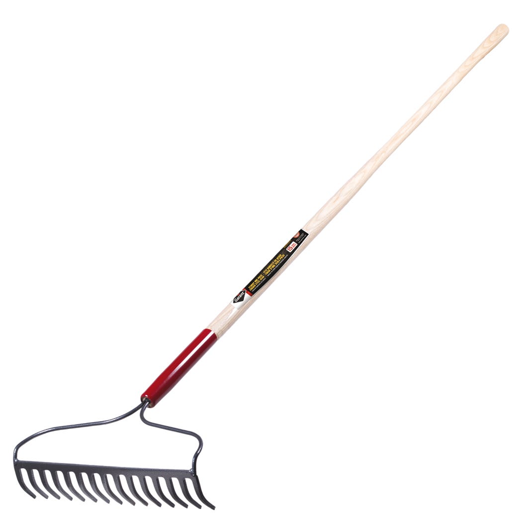 Garant Pro Bow Rake, 15 Tines, 60-in.