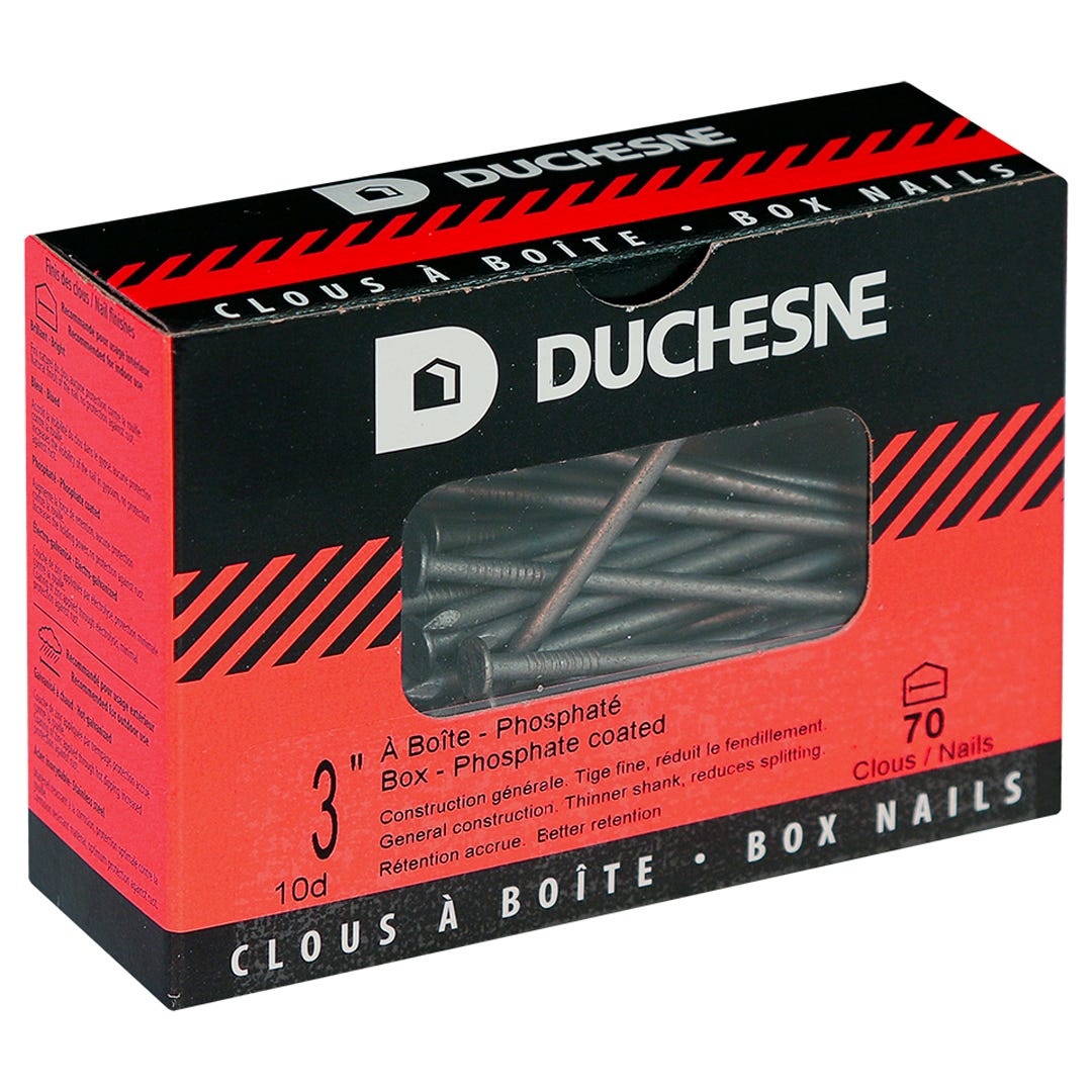Phosphate Nails, 3 in., 70/Box