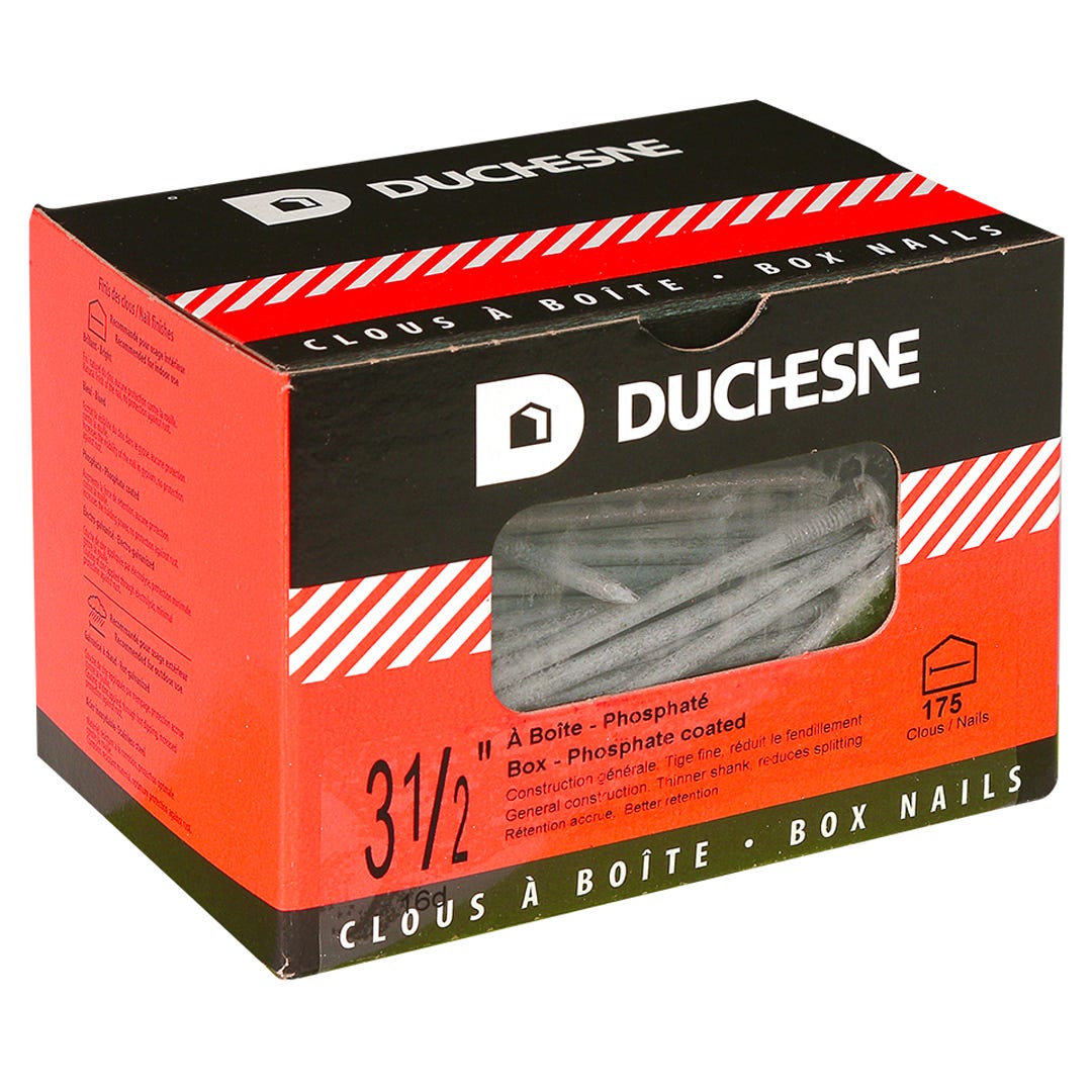 Common Nails, 3-1/2 in., 170/Box