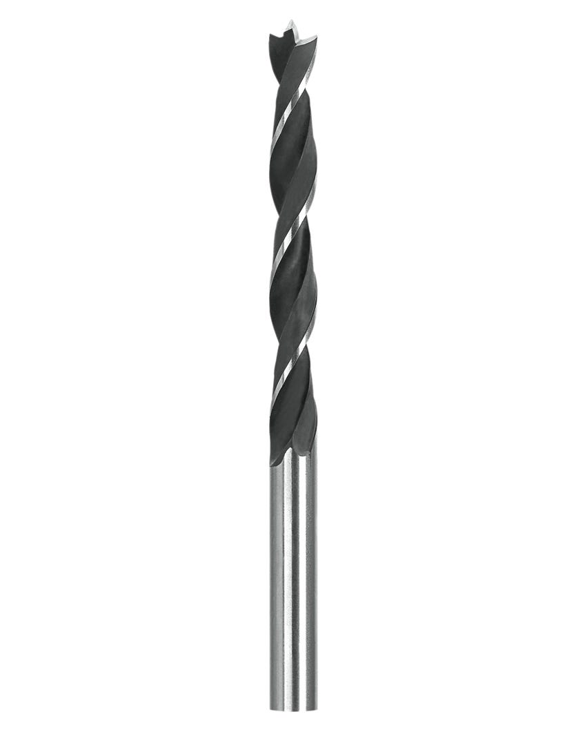 Brad point drill bit for wood