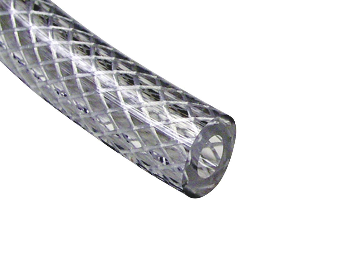 Braided Vinyl Tubing Pre-Cut, 3/8-in. X 1/8-in. X 20-ft.