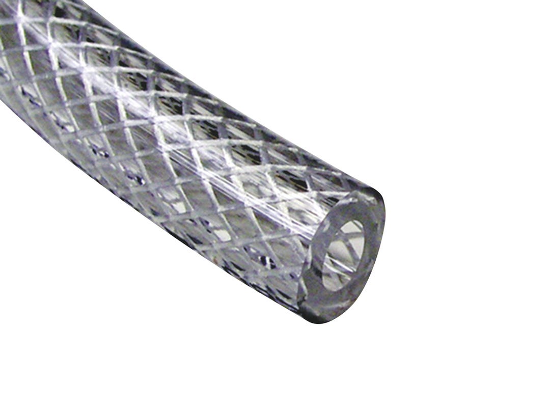 Braided Vinyl Tubing Pre-Cut, 1-in. X 3/16-in. X 10-ft.