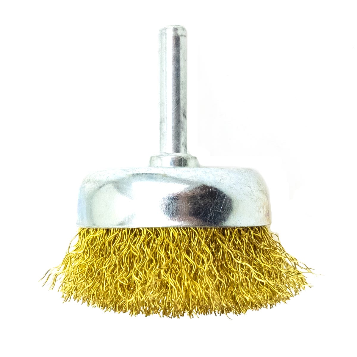 Brass End Cup Brush Coarse, 2-in.