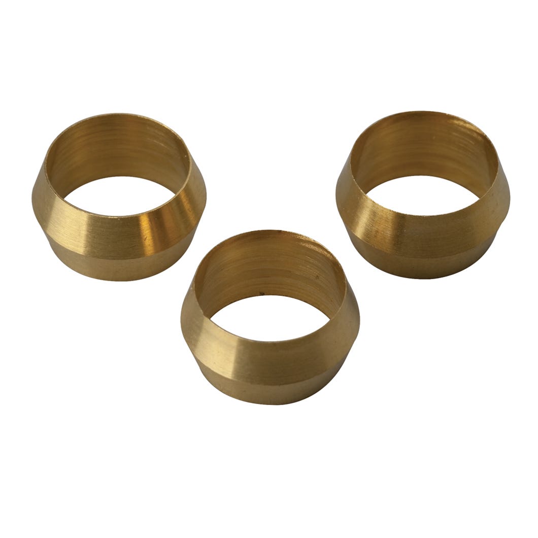 Brass sleeves compression