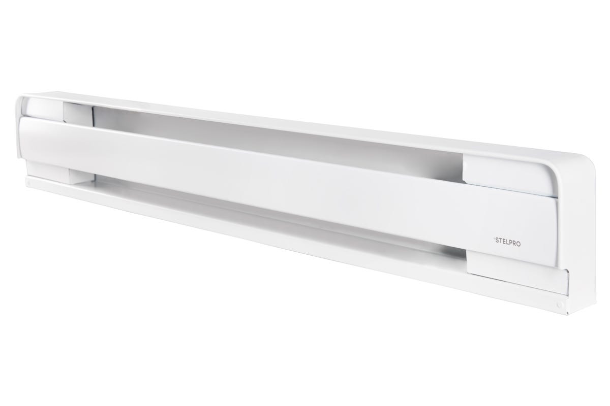 BRAVA(B) Electric Baseboard, 37 5/8 in., 750W, White