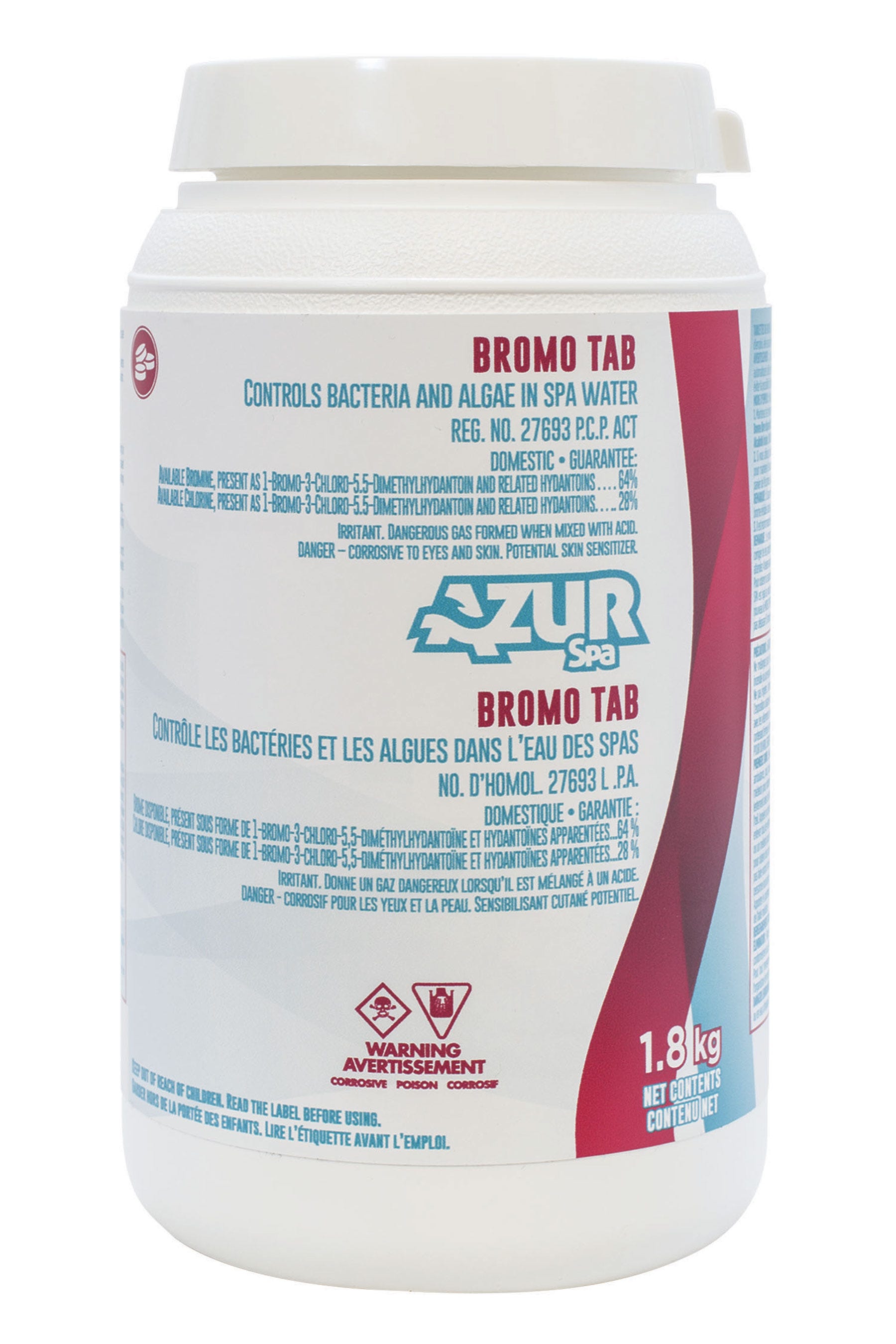 Azur Bromo Tab Bromine Tablets, 1.8 kg