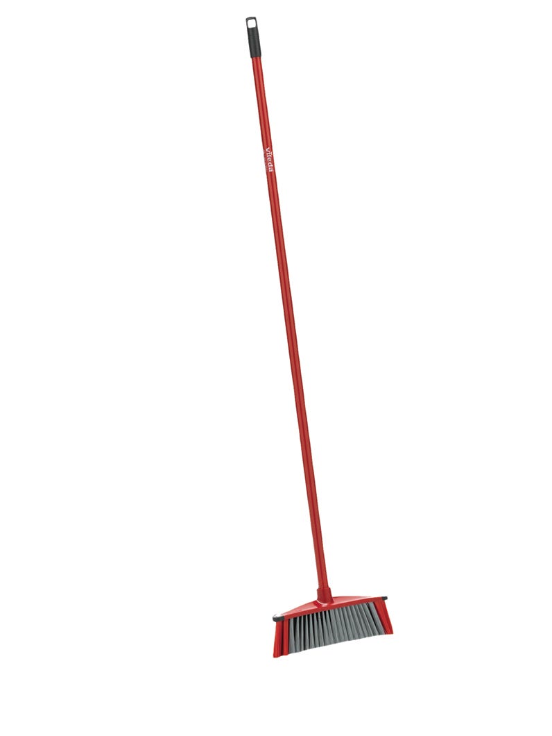 Straight broom 3 actions in 1