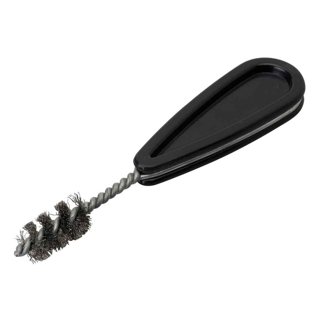 Brush for cleaning fittings for leak proof solder joints