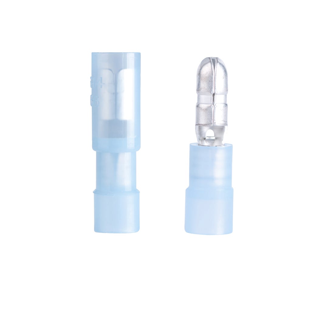 Bullet Terminal-in.sulated, Pair Male/Female