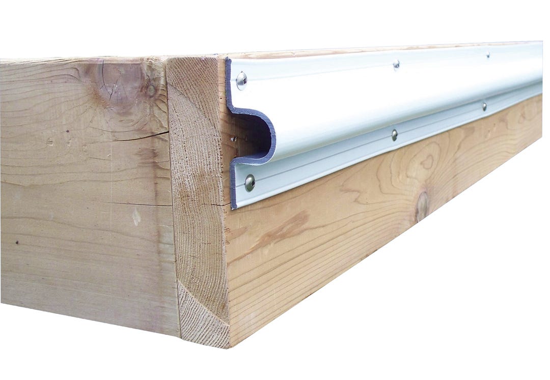Dock Edge C-Guard Dock Bumper, White, 10'