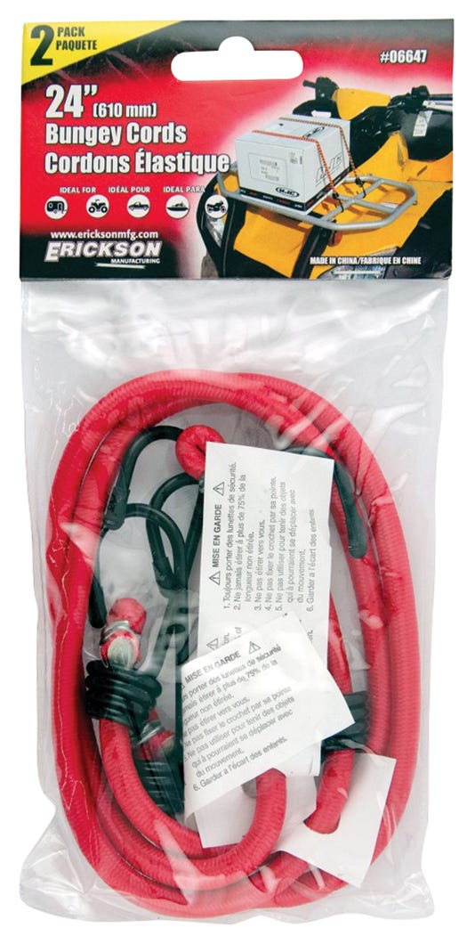 Bungey Cords, 24-in.