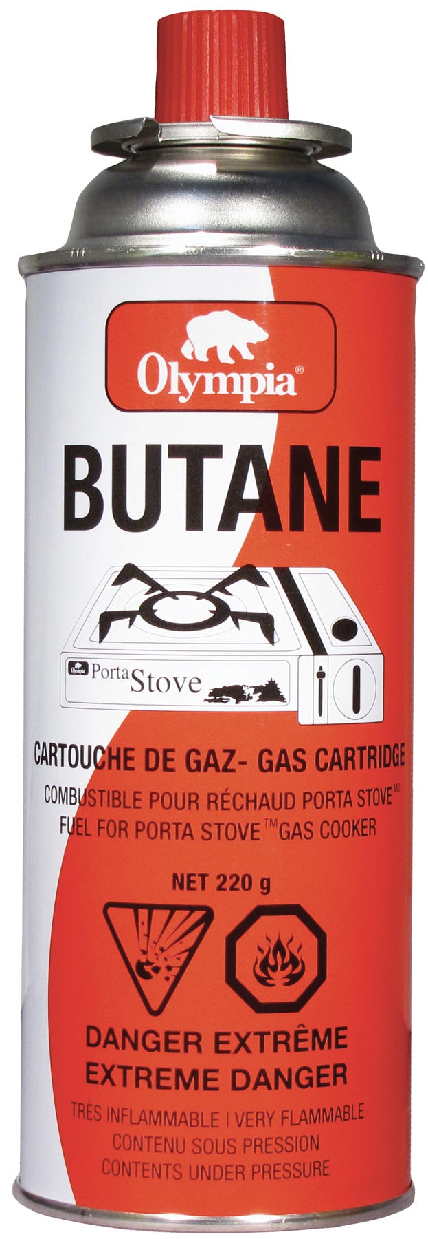 Butane Cartridge, 220 g