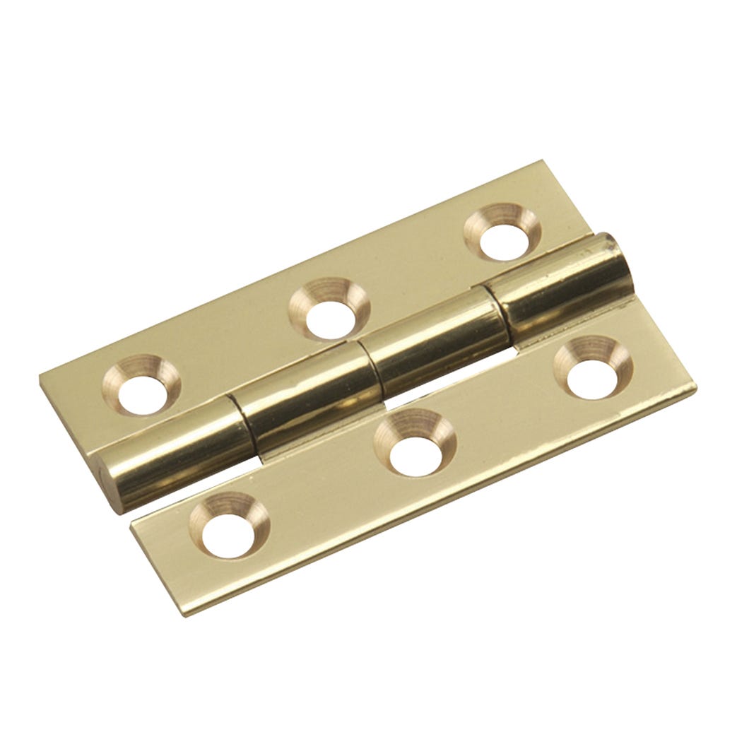 Butt hinge narrow 1 1/2 in x 7/8 in